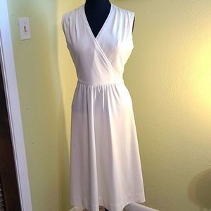 Ladies Elegant Ivory Colored Dress, Size 14
